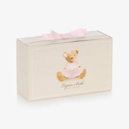 Lapin House-جمبسوت قطن عاجي مزين بالزهور للبنات | Childrensalon Outlet