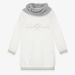 لابين هاوس-طقم فستان قطن لون عاجي | Childrensalon Outlet