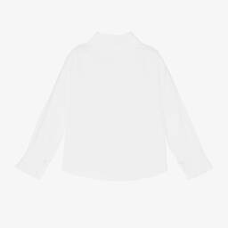 Lapin House-Кремовая блузка со складками для девочек | Childrensalon Outlet