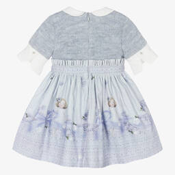 Lapin House-Girls Lilac Purple Knit Dress | Childrensalon Outlet