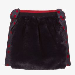 لابين هاوس-تنورة ميني مبطنة لون كحلي | Childrensalon Outlet