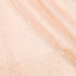 Lapin House-Розовое платье из тюля в горошек | Childrensalon Outlet