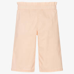 Lapin House-Розовые укороченные брюки из хлопка | Childrensalon Outlet