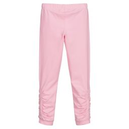 Lapin House-Розовые хлопковые легинсы для девочек | Childrensalon Outlet
