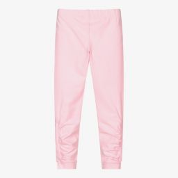 Lapin House-Girls Pink Cotton Leggings | Childrensalon Outlet