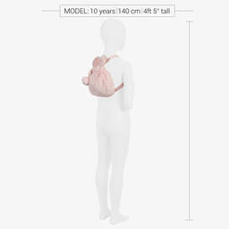Lapin House-Girls Pink Faux Fur Bag (20cm) | Childrensalon Outlet