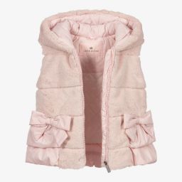 لابين هاوس-جيليه فرو صناعي لون زهري للبنات | Childrensalon Outlet