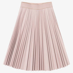 Lapin House-Girls Pink Faux Leather Skirt | Childrensalon Outlet