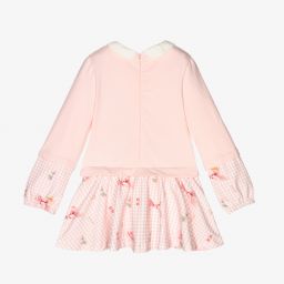 Lapin House-Girls Pink Jersey Dress | Childrensalon Outlet