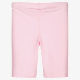 لابين هاوس-ليغنغز قصير قطن جيرسي لون زهري للبنات | Childrensalon Outlet