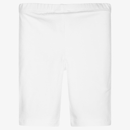 لابين هاوس-ليغنغز قصير قطن جيرسي لون أبيض للبنات | Childrensalon Outlet