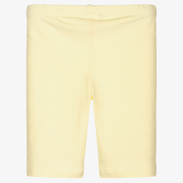 لابين هاوس-ليغنغز قصير قطن جيرسي لون أصفر للبنات | Childrensalon Outlet