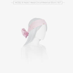 Lapin House-Girls Soft Pink Cotton Hairband | Childrensalon Outlet