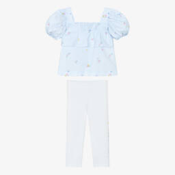 Lapin House-طقم بلوزة مخططة وبنطلون ضيق للبنات | Childrensalon Outlet