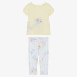 Lapin House-طقم بناتي بنقشة الأزهار بألوان الشمس والسماء | Childrensalon Outlet