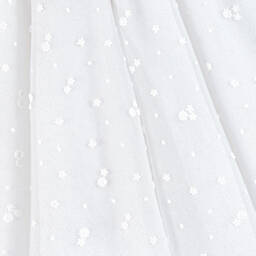 Lapin House-Girls White & Ivory Sparkle Tulle Dress | Childrensalon Outlet