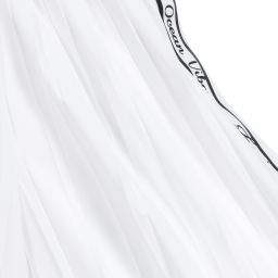 Lapin House-Girls White Pleated Trousers | Childrensalon Outlet