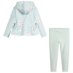 Lapin House-Green & Blue Leggings Set | Childrensalon Outlet