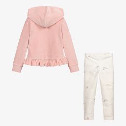 Lapin House-Кремовые леггинсы и розовый топ | Childrensalon Outlet