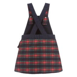 Lapin House-Red & Blue Tartan Dress | Childrensalon Outlet