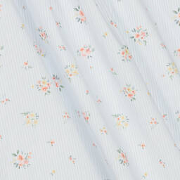 Laranjinha-Голубое платье в белую полоску | Childrensalon Outlet