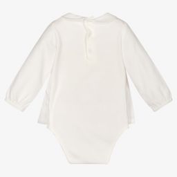 Laranjinha-Baby Girls Ivory Bodysuit | Childrensalon Outlet