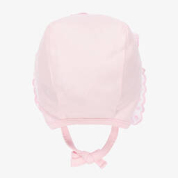 Laranjinha-Розовый хлопковый чепчик | Childrensalon Outlet