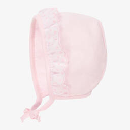 Laranjinha-Розовый хлопковый чепчик | Childrensalon Outlet