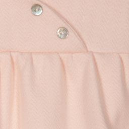 Laranjinha-Baby Girls Pink Cotton Top | Childrensalon Outlet