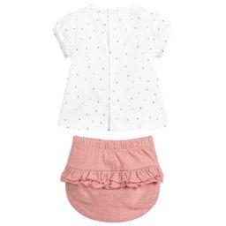 Laranjinha-Baby Girls Pink Outfit Set | Childrensalon Outlet