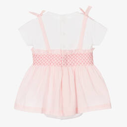 Laranjinha-Бело-розовое платье для малышек | Childrensalon Outlet