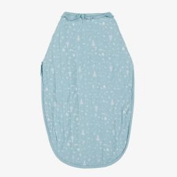 Laranjinha-Blue Cotton Baby Nest (50cm) | Childrensalon Outlet