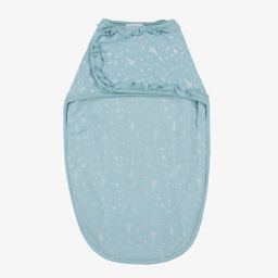 Laranjinha-Blue Cotton Baby Nest (50cm) | Childrensalon Outlet
