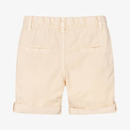Laranjinha-Бежевые хлопковые шорты | Childrensalon Outlet