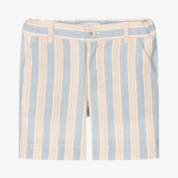 Laranjinha-Хлопковые шорты в голубую полоску | Childrensalon Outlet
