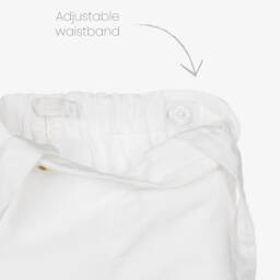 Laranjinha-Комплект льняных шортов синий и белый для мальчиков | Childrensalon Outlet