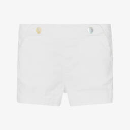 Laranjinha-Комплект льняных шортов синий и белый для мальчиков | Childrensalon Outlet