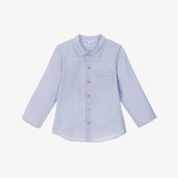 Laranjinha-Boys Classic Blue Striped Top | Childrensalon Outlet