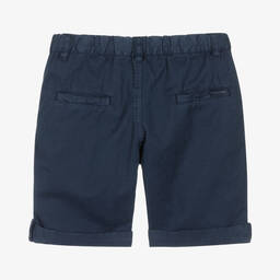 Laranjinha-Синие хлопковые шорты для мальчиков | Childrensalon Outlet
