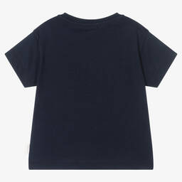 Laranjinha-Синяя хлопковая футболка | Childrensalon Outlet