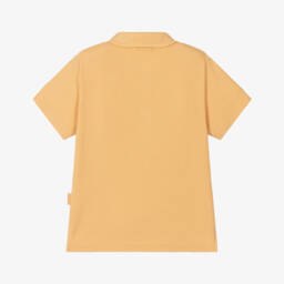 Laranjinha-Boys Sunny Cotton Polo Top | Childrensalon Outlet
