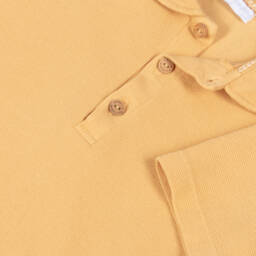 Laranjinha-Boys Sunny Cotton Polo Top | Childrensalon Outlet