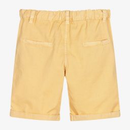Laranjinha-Желтые хлопковые шорты для мальчиков | Childrensalon Outlet