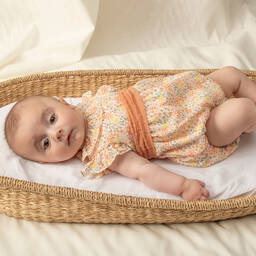 Laranjinha-Хлопковый песочник в цветочек для малышей | Childrensalon Outlet