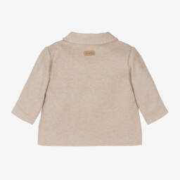 Laranjinha-Girls Beige Double-Button Coat | Childrensalon Outlet