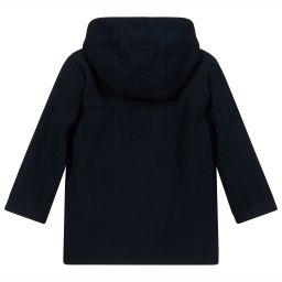 Laranjinha-Girls Blue Duffle Coat | Childrensalon Outlet