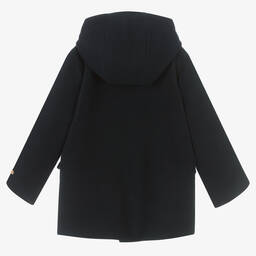 Laranjinha-معطف دافل لون كحلي للبنات | Childrensalon Outlet