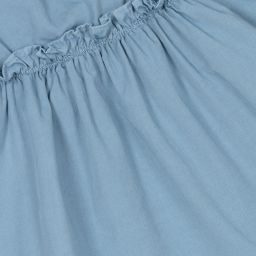 Laranjinha-Girls Blue Pinafore Dress | Childrensalon Outlet