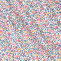 Laranjinha-Girls Floral Poplin Blouse Delight | Childrensalon Outlet