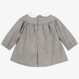 Laranjinha-Серое платье с золотистыми крапинками для девочек | Childrensalon Outlet